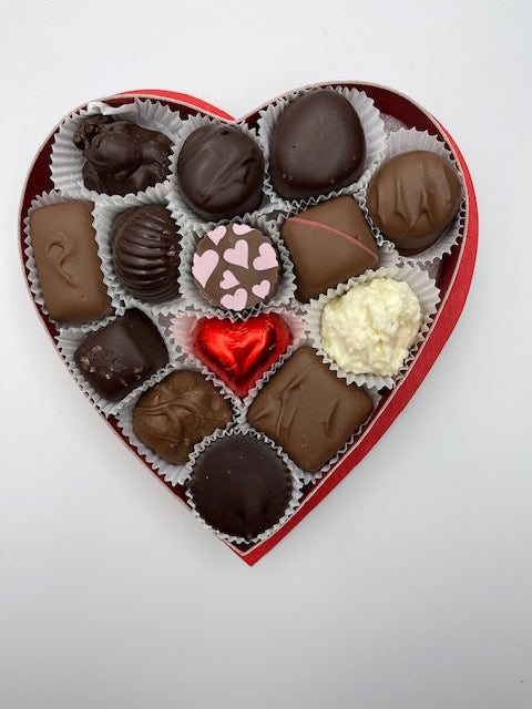 Milk and Dark, Medium Chocolate Boxed Heart