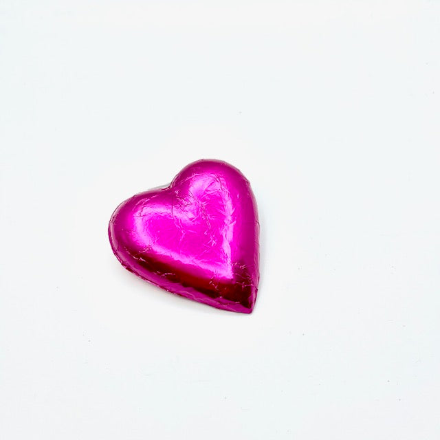White, Large Chocolate Heart