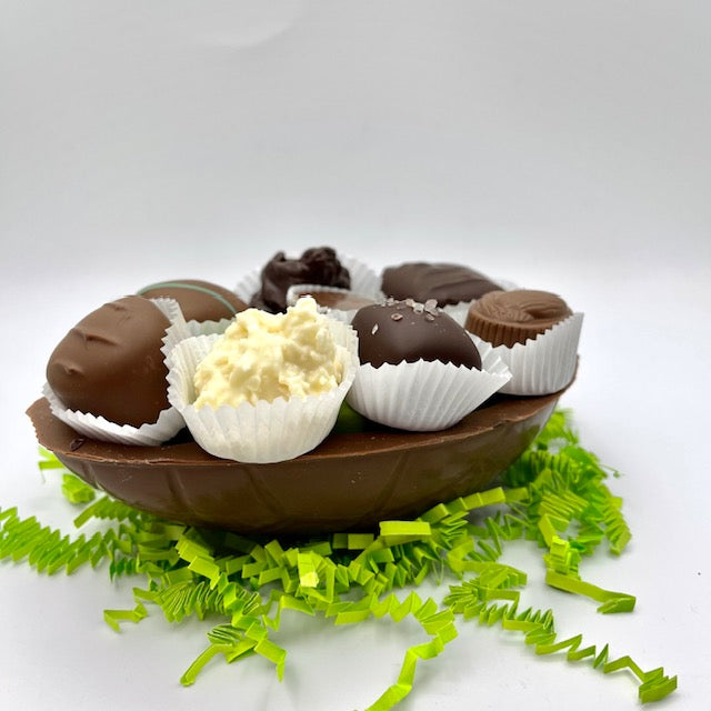 Milk Shell with Assorted Chocolates