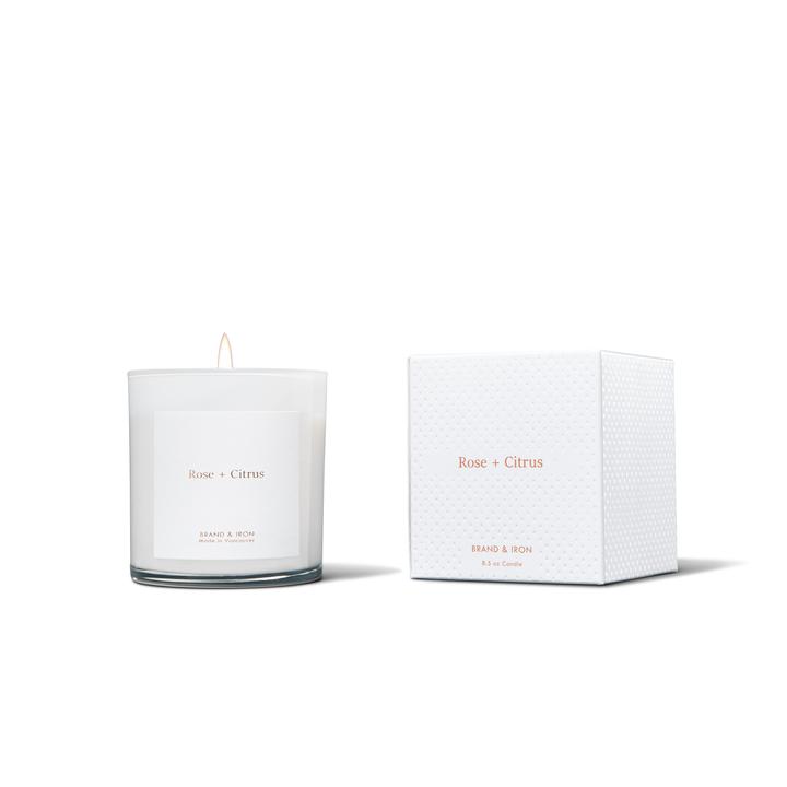 Rose + Citrus Candles