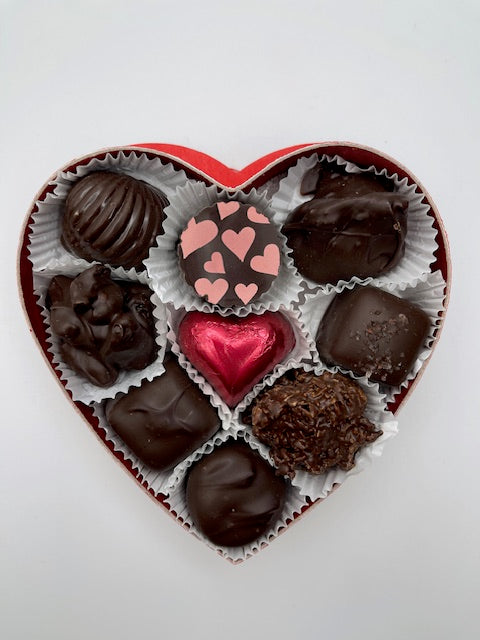 Dark, Small Chocolate Boxed Heart
