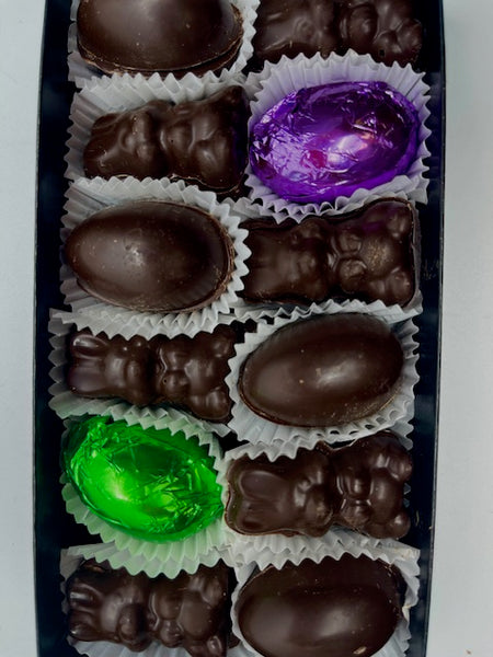 Dark Mini Bunnies and Half Eggs Boxed