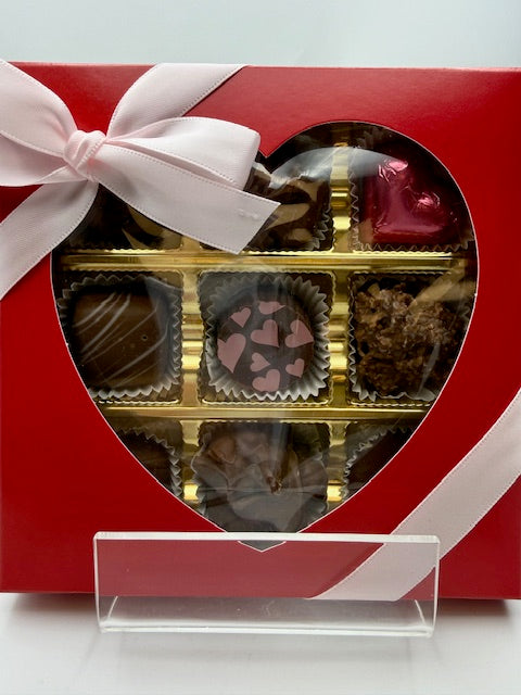 Milk, Small Chocolate Boxed with Heart Lid