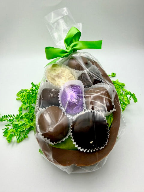 Milk Shell with Milk and Dark Assorted Chocolates