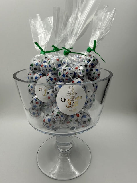 Foiled Chocolate Soccer balls, Milk