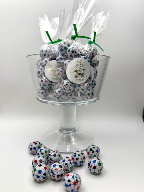 Foiled Chocolate Soccer balls, Milk