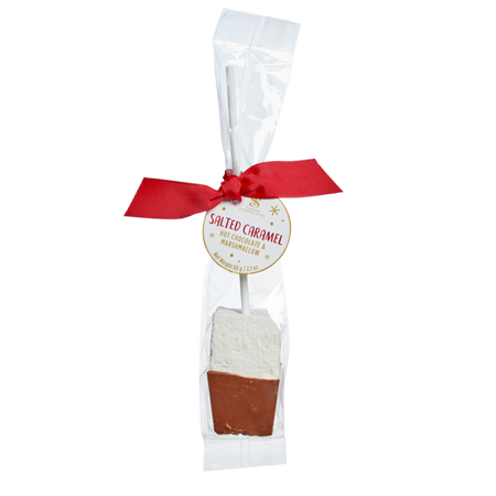 Salted Caramel, Hot Milk Chocolate Marshmallow Stir Stick