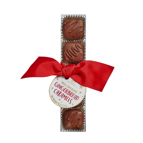 Milk Chocolate Gingerbread Caramel Box