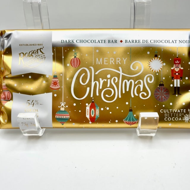 Dark, Rogers' Merry Christmas Chocolate Bar