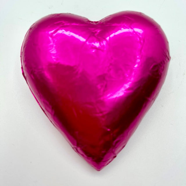 White, Large Chocolate Heart