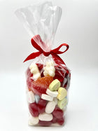 Milk, Treat Bag with Large Chocolate Heart and Mixed Candy