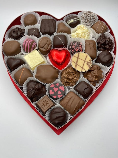 Milk and Dark, Large Chocolate Boxed Heart