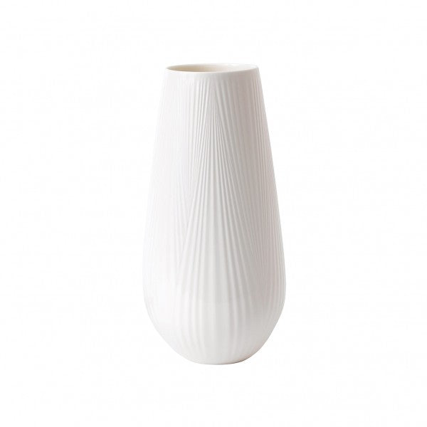 White Bulb Folio Vase, Wedgwood